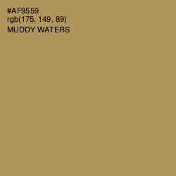 #AF9559 - Muddy Waters Color Image